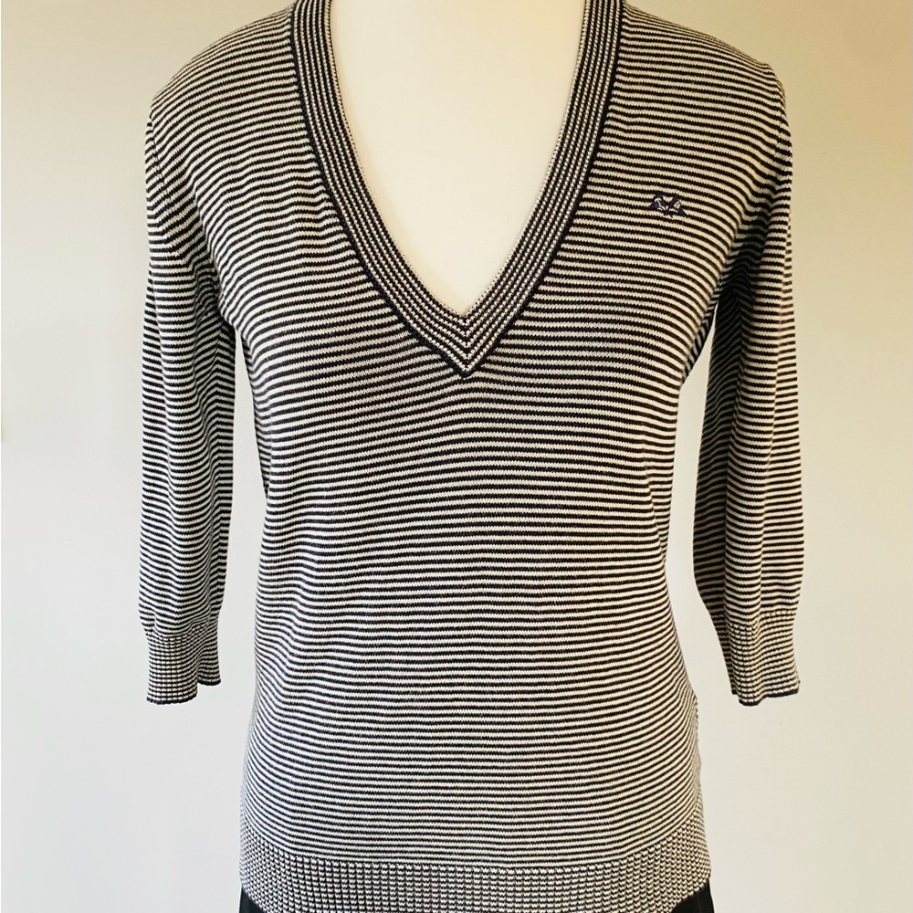 Thomas Burberry by Burberry 3/4 sleeve sweater